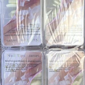 اظافر يلا ساده 100قطعه في العلبه