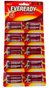 حجر افريدي قلم 1.5 فولت حصيره 20 حجر