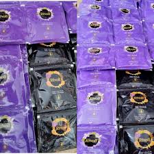 شاور جل ريفولي الموف 45 ملي بمسك الروم والفانيليا اكياس الكرتونه 50 كيس