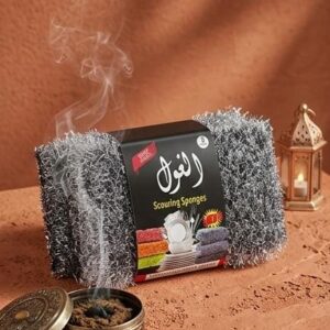 إسفنجة صحون عالية الكثافة من الغول - 3 قطعة